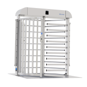 V-Turnstile | dimensions: 2000 x 2000 x 2370 mm, passage width: 850 mm | on steel plate | electromechanical